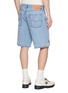 Back View - Click To Enlarge - LEVI’S - X World Cup Standard 478 Denim Baggy Shorts