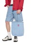 Figure View - Click To Enlarge - LEVI’S - X World Cup Standard Denim Tote Bag