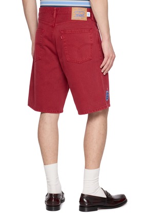 Back View - Click To Enlarge - LEVI’S - X World Cup Standard 478 Denim Baggy Shorts