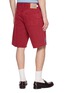 Back View - Click To Enlarge - LEVI’S - X World Cup Standard 478 Denim Baggy Shorts
