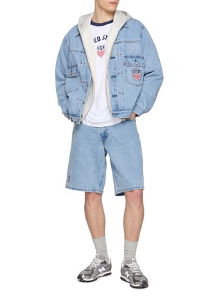 Figure View - Click To Enlarge - LEVI’S - X World Cup Standard Cotton Ringer T-shirt