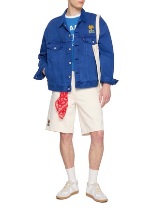 Figure View - Click To Enlarge - LEVI’S - X World Cup Standard Denim Tote Bag