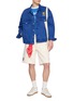 Figure View - Click To Enlarge - LEVI’S - X World Cup Standard Denim Tote Bag