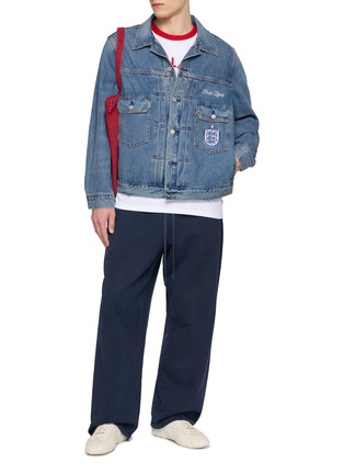 Figure View - Click To Enlarge - LEVI’S - X World Cup Standard Cotton Ringer T-shirt