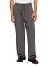 Main View - Click To Enlarge - LOEWE - Drawstring Waist Cotton Silk Pants