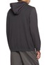 Back View - Click To Enlarge - LOEWE - Layered Cotton Zip Up Hoodie
