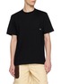 LOEWE Anagram Embroidered Pocket Cotton T-Shirt