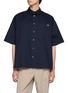 LOEWE Anagram Embroidered Cotton Twill Shirt