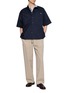 Figure View - Click To Enlarge - LOEWE - Anagram Embroidered Cotton Twill Shirt