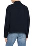 Back View - Click To Enlarge - LOEWE - Anagram Embroidered Cotton Twill Jacket