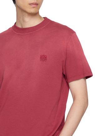  - LOEWE - Anagram Embroidered Cotton T-Shirt