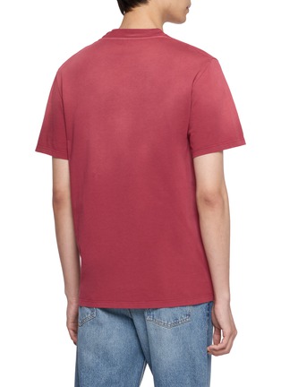 Back View - Click To Enlarge - LOEWE - Anagram Embroidered Cotton T-Shirt