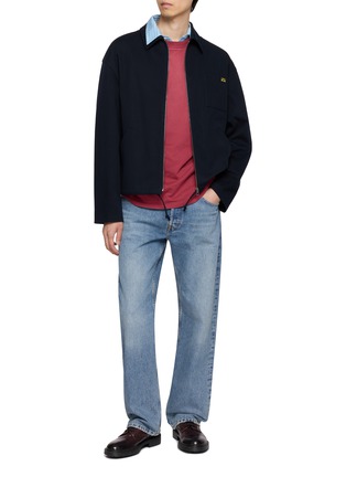 Figure View - Click To Enlarge - LOEWE - Anagram Embroidered Cotton T-Shirt