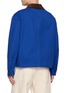 Back View - Click To Enlarge - LOEWE - Corduroy Collar Patch Pocket Cotton Workwear Jacket