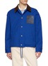 LOEWE Corduroy Collar Patch Pocket Cotton Workwear Jacket