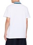 Back View - Click To Enlarge - LOEWE - Layered Collar Polo Shirt