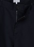  - LOEWE - Double L Embroidered Straight Leg Cotton Pants