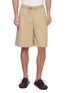 LOEWE Anagram Back Pocket Cotton Chambray Shorts