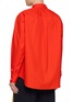 Back View - Click To Enlarge - LOEWE - Anagram Embroidered Cotton Twill Shirt