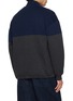 Back View - Click To Enlarge - LOEWE - Colour Block Zip Up Cardigan
