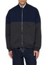 Main View - Click To Enlarge - LOEWE - Colour Block Zip Up Cardigan