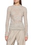 BRUNELLO CUCINELLI Sequinned Mohair Embroidered Sweater