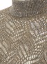  - BRUNELLO CUCINELLI - Turtleneck Sequin Embellished Knit Sweater