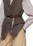  - BRUNELLO CUCINELLI - Belted Suit Vest