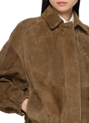  - BRUNELLO CUCINELLI - Couture Suede Blouson Jacket 