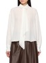 BRUNELLO CUCINELLI Long Sleeve Tie Shirt