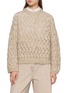 BRUNELLO CUCINELLI Sequinned Cable Knit Sweater