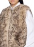  - BRUNELLO CUCINELLI - Printed Shearling Vest