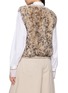 Back View - Click To Enlarge - BRUNELLO CUCINELLI - Printed Shearling Vest