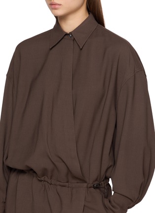  - BRUNELLO CUCINELLI - Twill Shirt Mini Dress