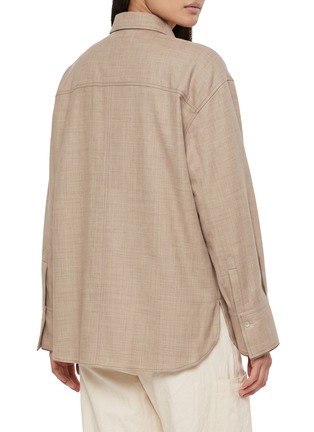 Back View - Click To Enlarge - BRUNELLO CUCINELLI - Point Collar Shirt