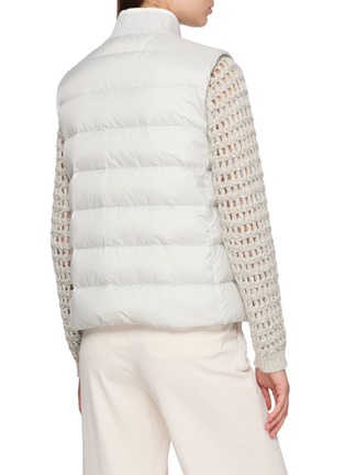 Back View - Click To Enlarge - BRUNELLO CUCINELLI - Padded Down Gilet