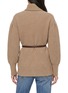 Back View - Click To Enlarge - BRUNELLO CUCINELLI - High Neck Button Up Knit Cardigan