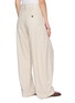 Back View - Click To Enlarge - BRUNELLO CUCINELLI - Pleated Straight Leg Pants