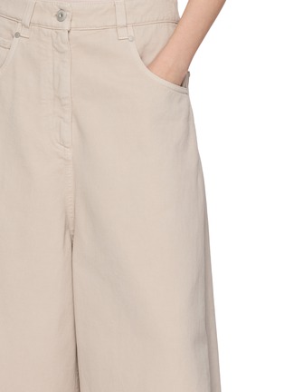  - BRUNELLO CUCINELLI - Wide Leg Cropped Pants