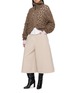 Figure View - Click To Enlarge - BRUNELLO CUCINELLI - Wide Leg Cropped Pants