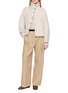 Figure View - Click To Enlarge - BRUNELLO CUCINELLI - Plush-Lined Collar Wool Jacket