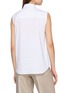 Back View - Click To Enlarge - BRUNELLO CUCINELLI - Poplin Embellished Collar Shirt