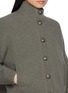  - BRUNELLO CUCINELLI - Curved Sleeve High Neck Cardigan