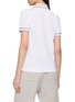 Back View - Click To Enlarge - BRUNELLO CUCINELLI - Contrast Stripe Polo Shirt