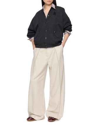 Figure View - Click To Enlarge - BRUNELLO CUCINELLI - Button-up Cardigan Jacket