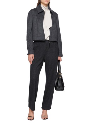 Figure View - Click To Enlarge - BRUNELLO CUCINELLI - Cashmere Track Pants