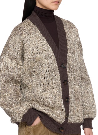  - BRUNELLO CUCINELLI - V-Neck Button Up Cardigan