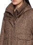  - BRUNELLO CUCINELLI - Chevron Double Layered Collar Jacket