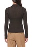 Back View - Click To Enlarge - BRUNELLO CUCINELLI - Spread Collar Knit Cardigan