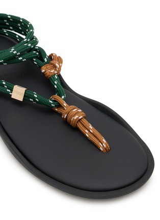 Detail View - Click To Enlarge - FLOWZE SHOES - FLÒ TWIN Leather Sandals